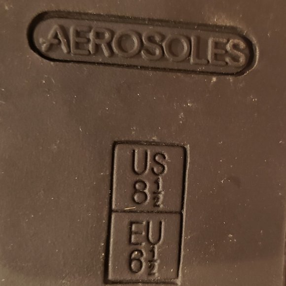 Aerosoles Chocolate Brown High Heel Desert boot - Picture 14 of 16